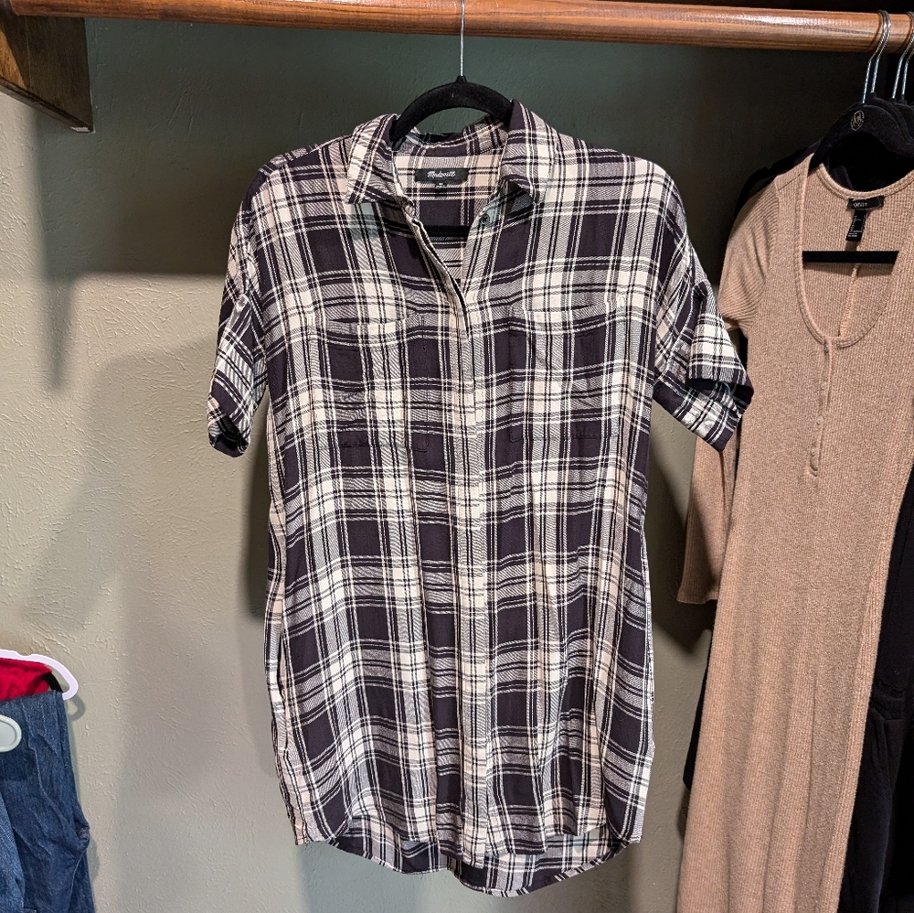 Madewell Courier Shirt Dress